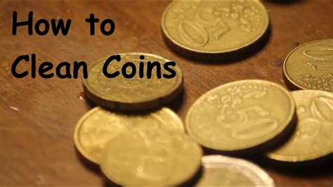 how to clean a gold coin